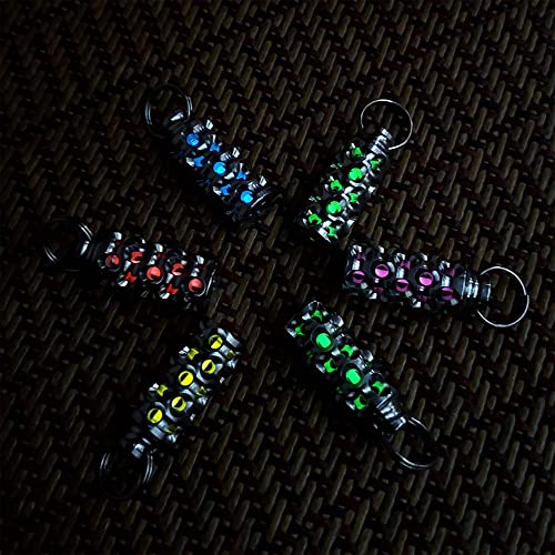 Titanium Keychain Housing for Outdoor Survival EDC Gear