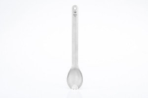 Keith Titanium Ti5319 Long Handle Spork with Pouch