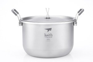 Keith Titanium 6L Ti8301 Camping Pot