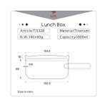 KEITH Titanium Lunch Box - Anniversary Special Offer!