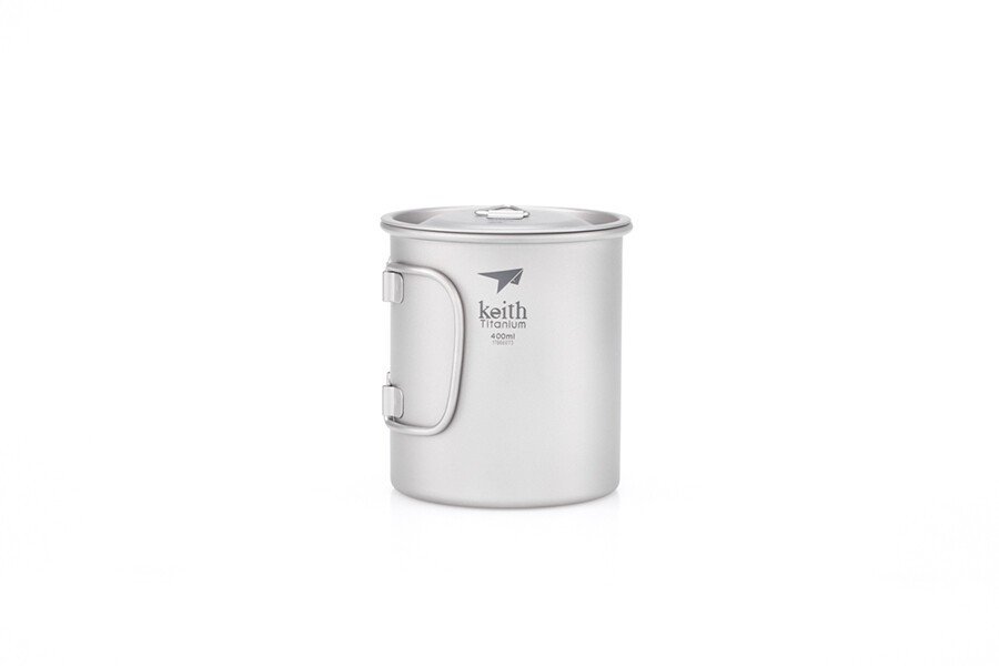 Keith Titanium Ti3203 13.5 fl oz Single-Wall Mug