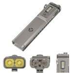 RovyVon E40 Titanium UV, Red, White Light Flashlight