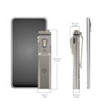 RovyVon E40 Titanium UV, Red, White Light Flashlight