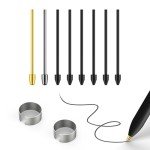 Titanium Nibs Replacement Set for Samsung S Pen