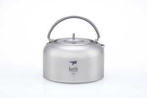 Keith Titanium 1.0L Kettle - Lightweight & Durable