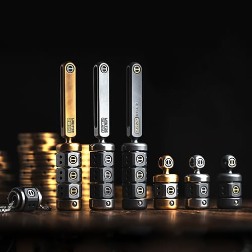 WANERSEN LAUTIE EDC Jackpot Fidget Spinner, Brass+SS