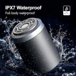 Titanium Mini Shaver - Waterproof, Fast Charge, Travel Ready