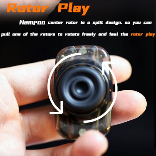 WANERSEN Fidget Slider and Nampoo Spinner Toy Combo
