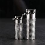 WANERSEN Large Titanium Waterproof Pill Case