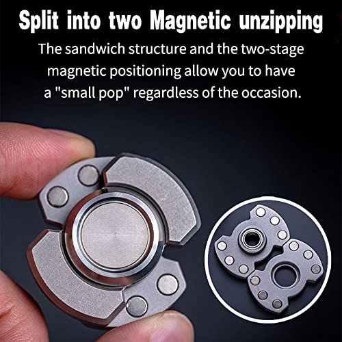 WANERSEN Titanium 3-in-1 Fidget Spinner EDC Gear Gift