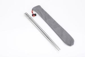 Keith Titanium Hollow Square Handle Chopsticks
