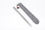 Keith Titanium Hollow Square Handle Chopsticks