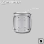 Keith Ti3200 Double-Layer Titanium Cup with Lid