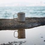 Keith Ti3200 Double-Layer Titanium Cup with Lid