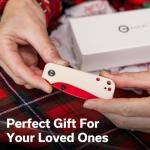 CIVIVI Baby Banter EDC Folding Knife in Red