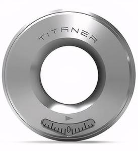 Tiroler Titanium Rolling Measurement Ring – EDC Ruler