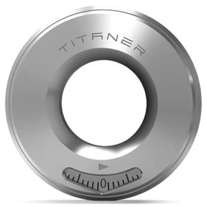 Tiroler Titanium Rolling Measurement Ring - EDC Ruler
