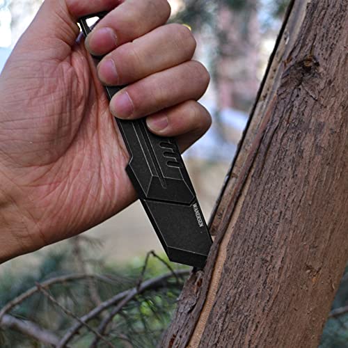 Black Titanium Alloy Multi-Tool Crowbar Bottle Opener 5.5