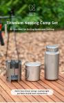 Keith Titanium Ultralight Nesting Camp Set