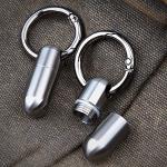 WANERSEN Waterproof Titanium Portable Pill Case