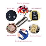 WANERSEN Waterproof Titanium Portable Pill Case