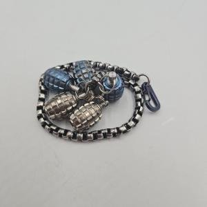 Titaner EDC Chain with Titanium Grenade Balls