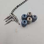 Titaner EDC Chain with Titanium Grenade Balls