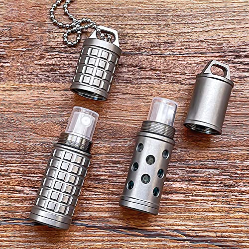 Titanium Thunder Pattern Perfume Case and Makeup Bottle