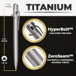 BASTION Slim Bolt Titanium Pen – Lightweight EDC