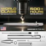 BASTION Slim Bolt Titanium Pen – Lightweight EDC