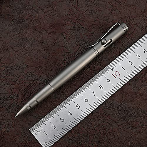 WANERSEN Tactical Titanium Signature Pen Blue 5.5