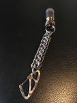 Titanium Wing Carabiner Keychain with Flame Anodizing