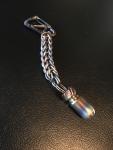 Titanium Wing Carabiner Keychain with Flame Anodizing
