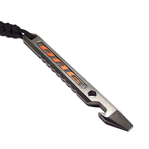 Titanium Pry Bar Crowbar Outdoor Multi-Tool Bottle Opener