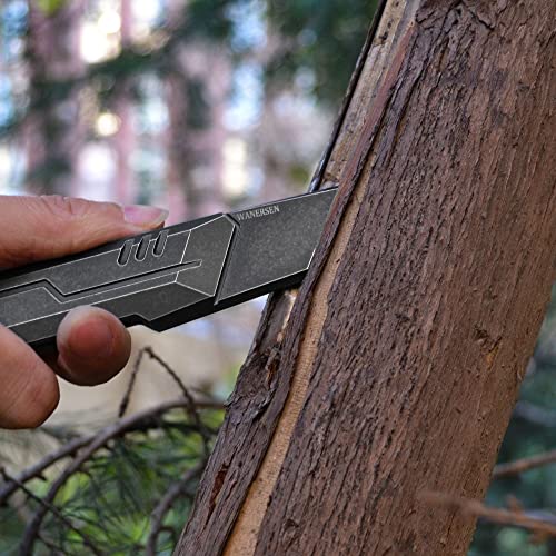 Black Titanium Alloy Multi-Tool Crowbar Bottle Opener 5.5