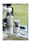 Keith Titanium Ti3911 Ultralight Coffee Maker with Leather Case