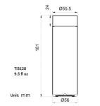 Keith Titanium Arctic Radiance Insulated Thermos - Ice Red