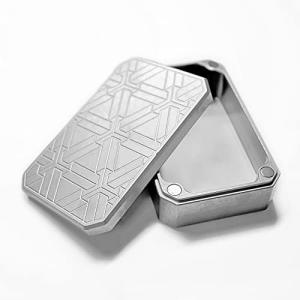 WANERSEN Titanium EDC Case for Outdoor Camping Storage