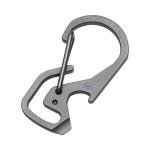 TACRAY Compact Titanium EDC Keychain Carabiner Tool