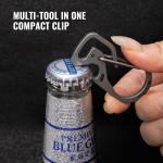 TACRAY Compact Titanium EDC Keychain Carabiner Tool
