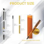 Titanium Pen Kit with 10 Cases and Ink