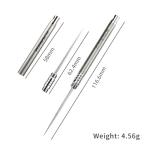 Titaner Lightweight Titanium EDC Toothpick with Case