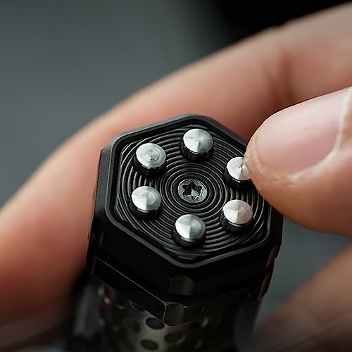 Titanium Gun Bolt Fidget Spinner Toy for Adults