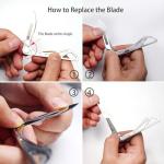 Titaner EDC Titanium Folding Pocket Knife with Blades