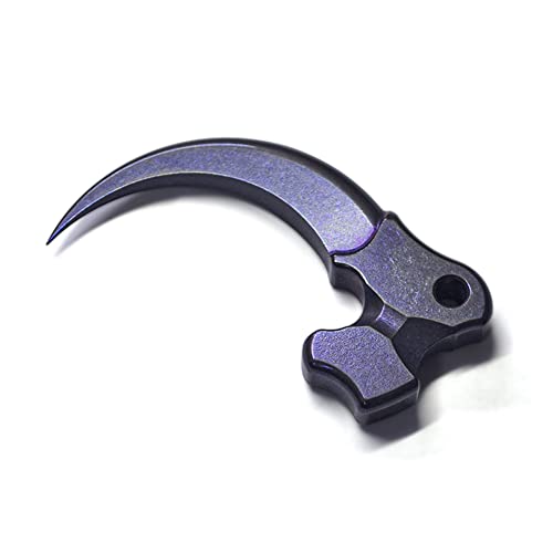 WANERSEN Titanium Eagle Claw Key Chain Tool Survival