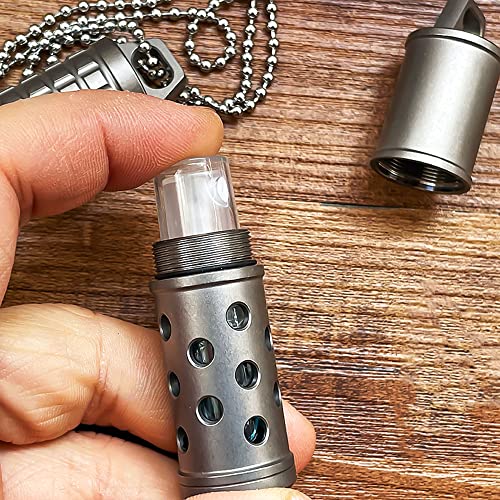 Titanium Thunder Pattern Perfume Case and Makeup Bottle