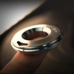 Tiroler Titanium Rolling Measurement Ring - EDC Ruler