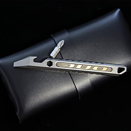 Titanium Pry Bar Crowbar Outdoor Multi-Tool Bottle Opener