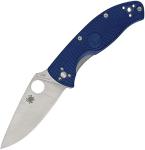 Spyderco Tenacious Blue Titanium Folding Knife