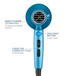 BaBylissPRO Nano Titanium Ionic Hair Dryer - Blue